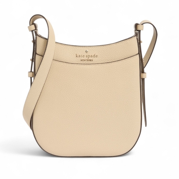 Kate Spade Cream Leather Shoulder Bag Crossbody Purse